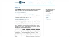 Desktop Screenshot of litgrid.lt